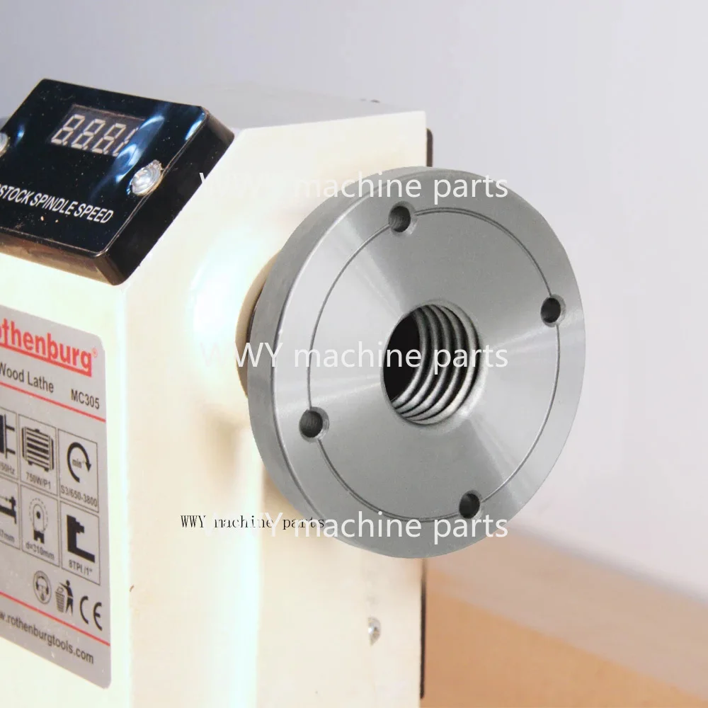Woodworking Lathe Chuck - Placa frontal de brida de 3