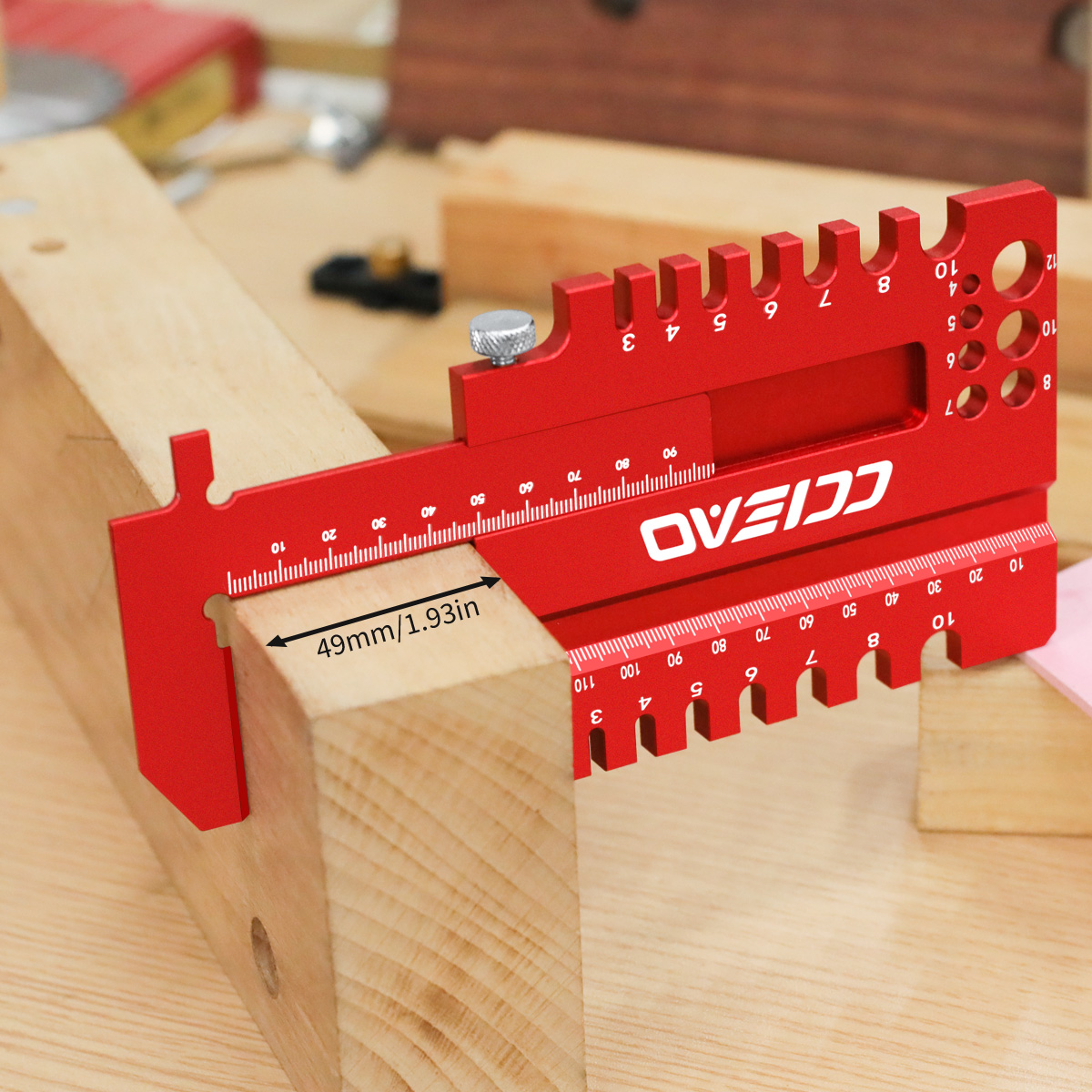 Woodworking Gauge - Regla de Medición Multifuncional para Trabajos