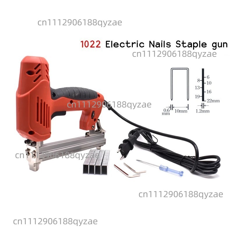 Woodworking Nail Gun - Pistola Eléctrica Clavadora y Grapadora Ajustable