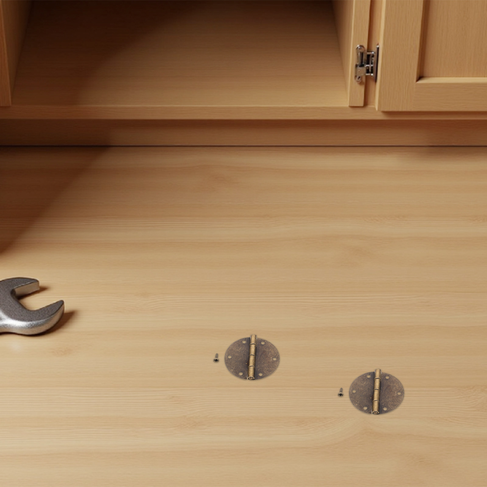 Woodworking Kitchen Projects - 10 Piezas de Bisagras Redondas de