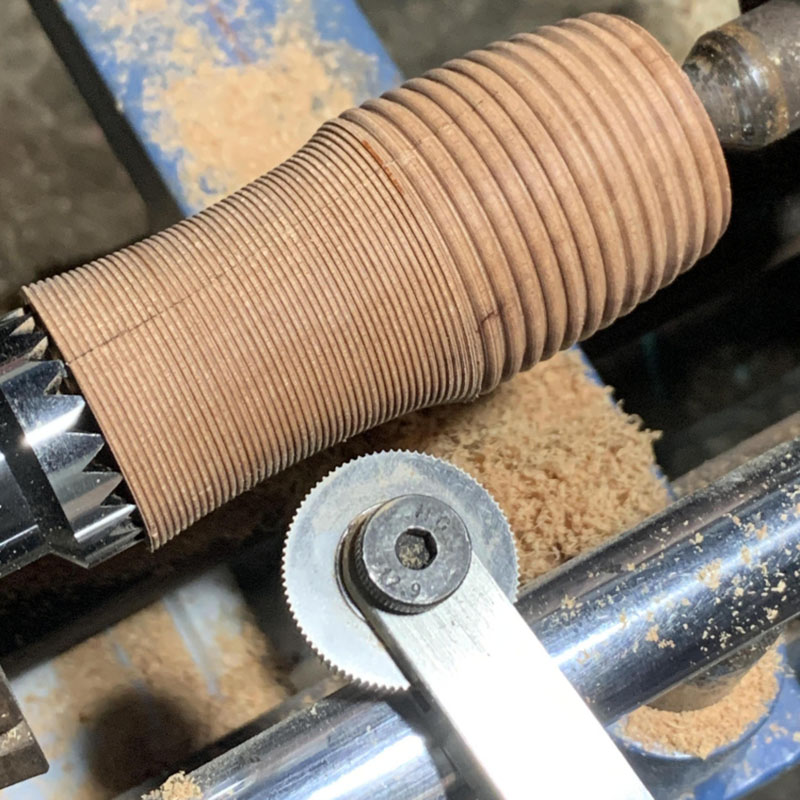 Woodworking Lathe Chuck - 1 Juego de portaherramientas moleteado de