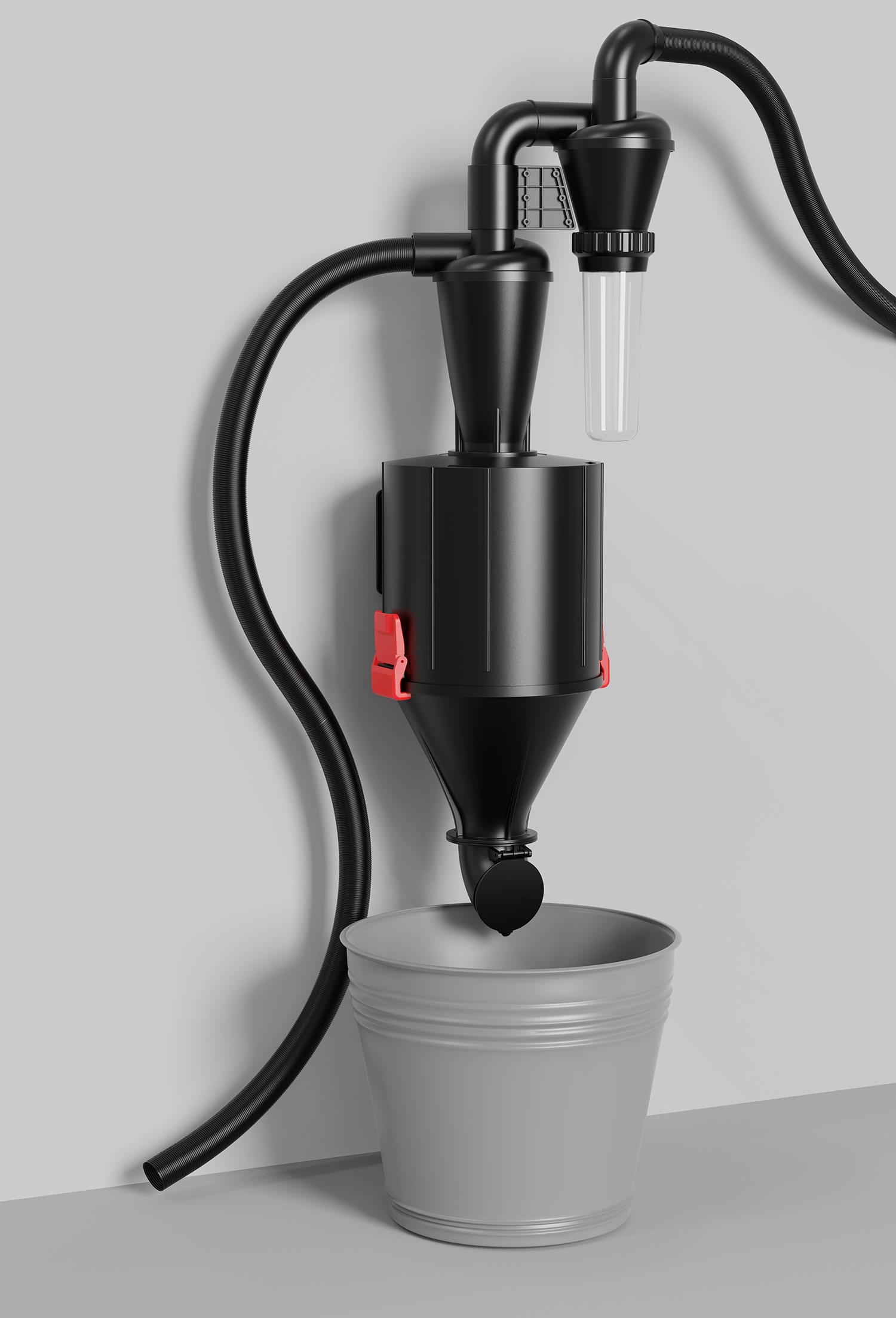 Woodworking Vacuum Press - Aspiradora de separación ciclónica, modos de