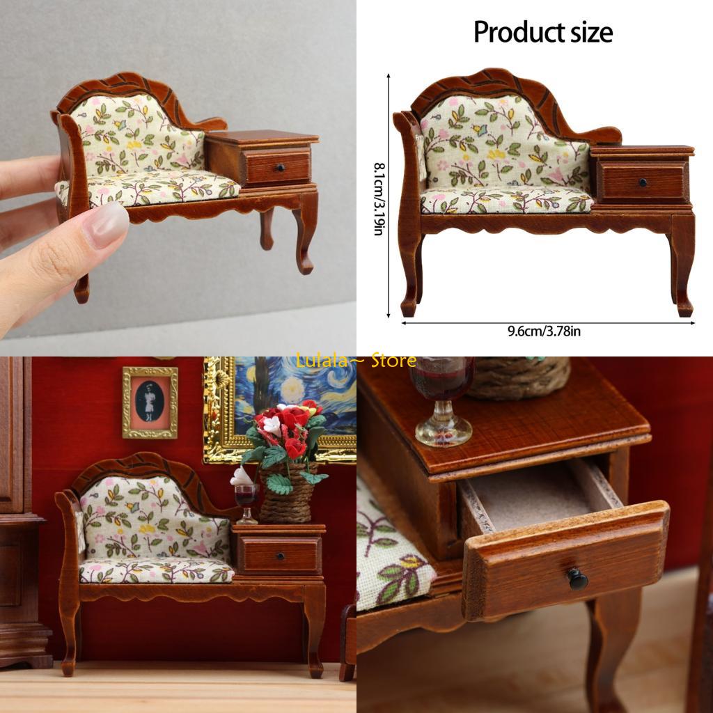 Woodworking Show - Y4QA Chaise Lounge en miniatura madera