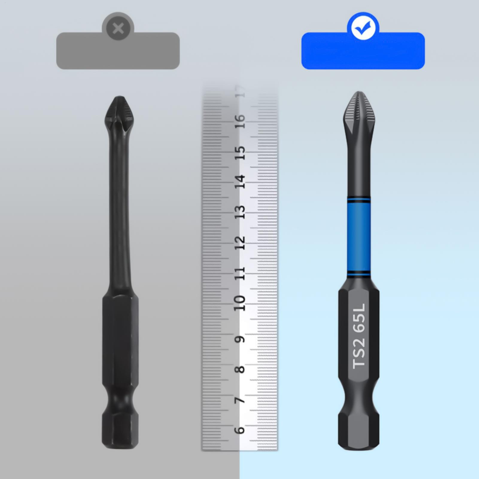 Woodworking Drill - Juego de puntas de destornillador, herramienta