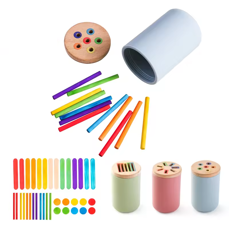 Woodworking Hobby - Juguetes de madera Montessori, clasificación de