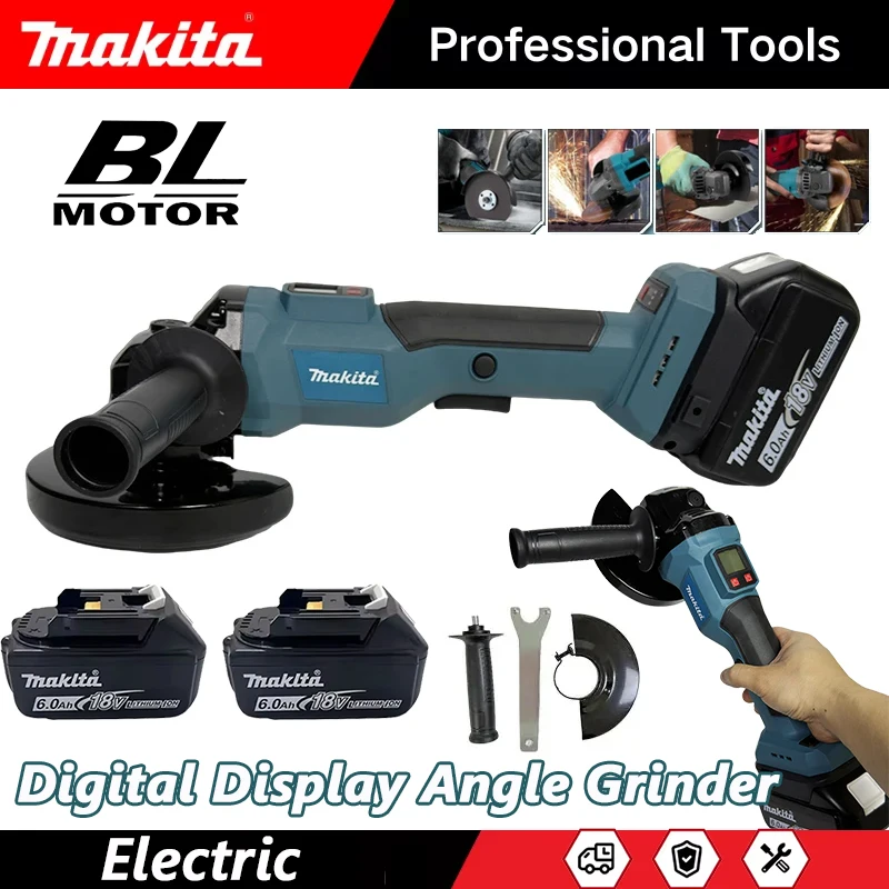 Woodworking Show - Amoladora Angular Eléctrica sin Escobillas Makita