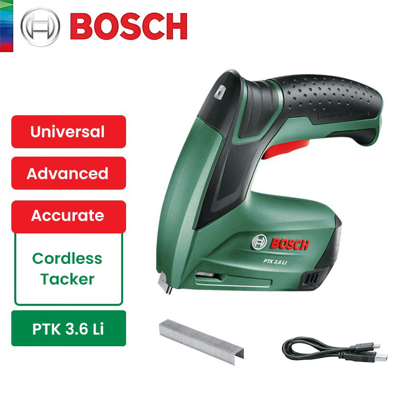 Woodworking Nail Gun - Clavadora Inalámbrica Bosch PTK 3.6 Li,