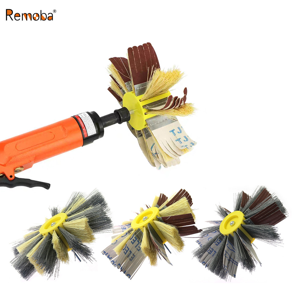 Woodworking Drill - Cepillo de pulido para carpintería de