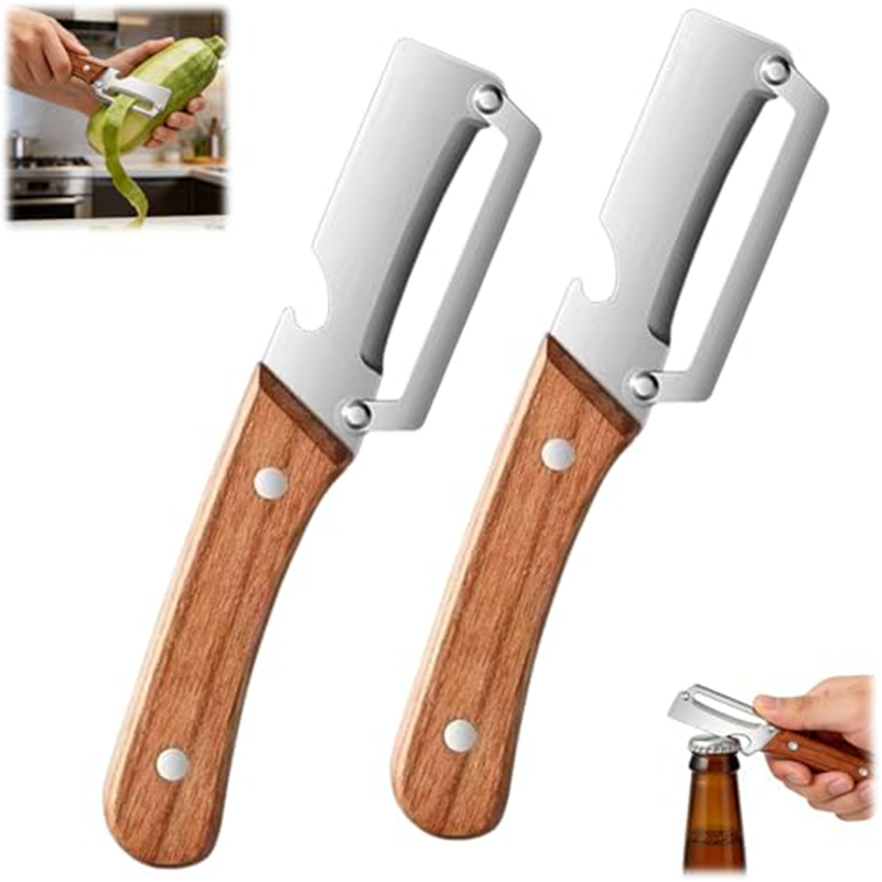 Woodworking Hobby - Pelador de Verduras de Acero Inoxidable