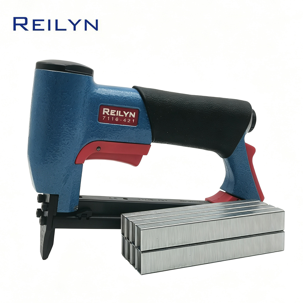 Woodworking Nail Gun - Reilyn 7116-421 Grapadora Neumática para Tapicería