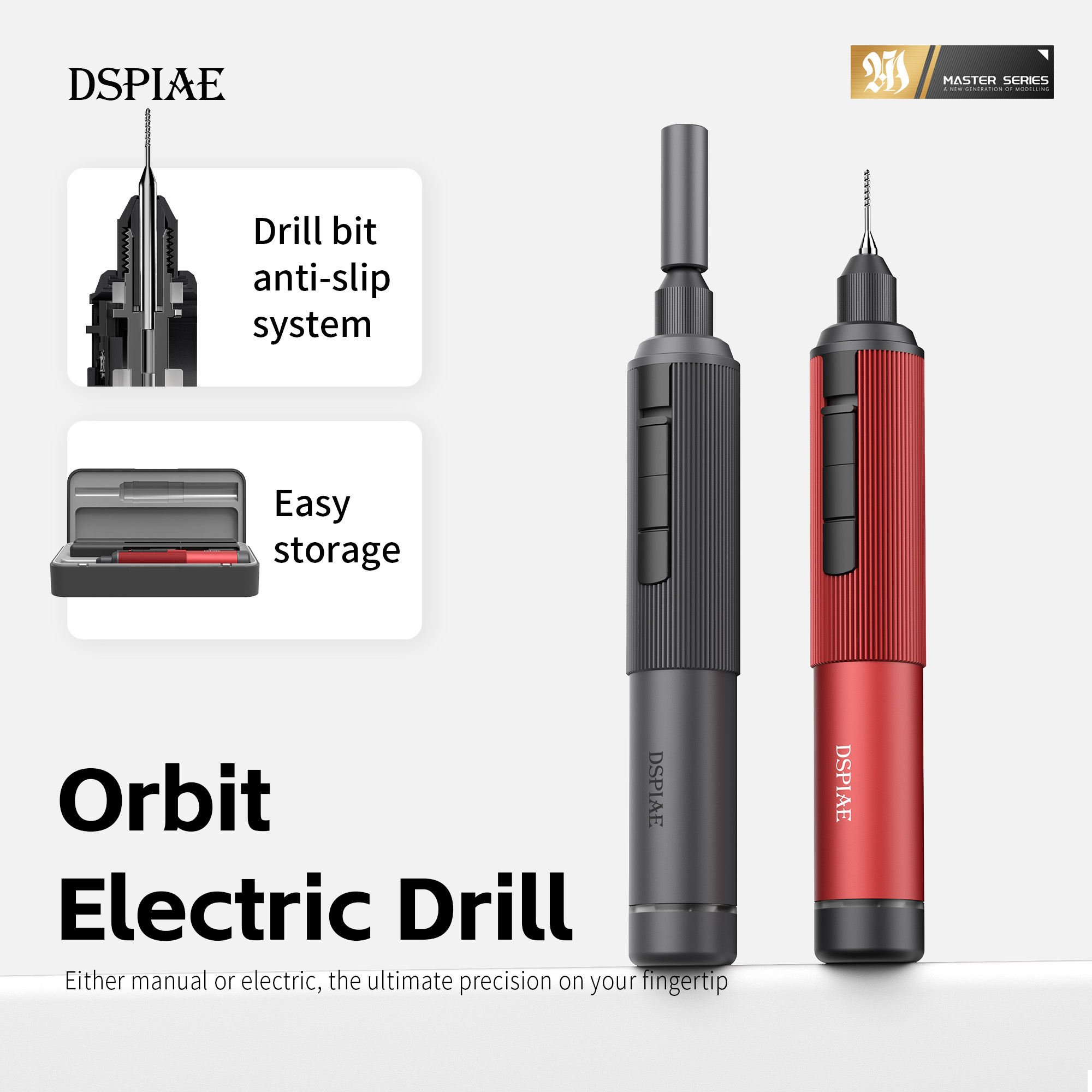 Woodworking Hobby Kits - Nuevo taladro eléctrico manual DSPIAE AT-ED01