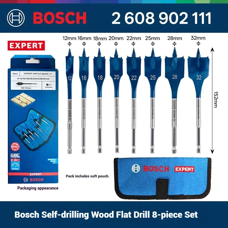 Woodworking Drill - Juego de brocas de expansión Bosch