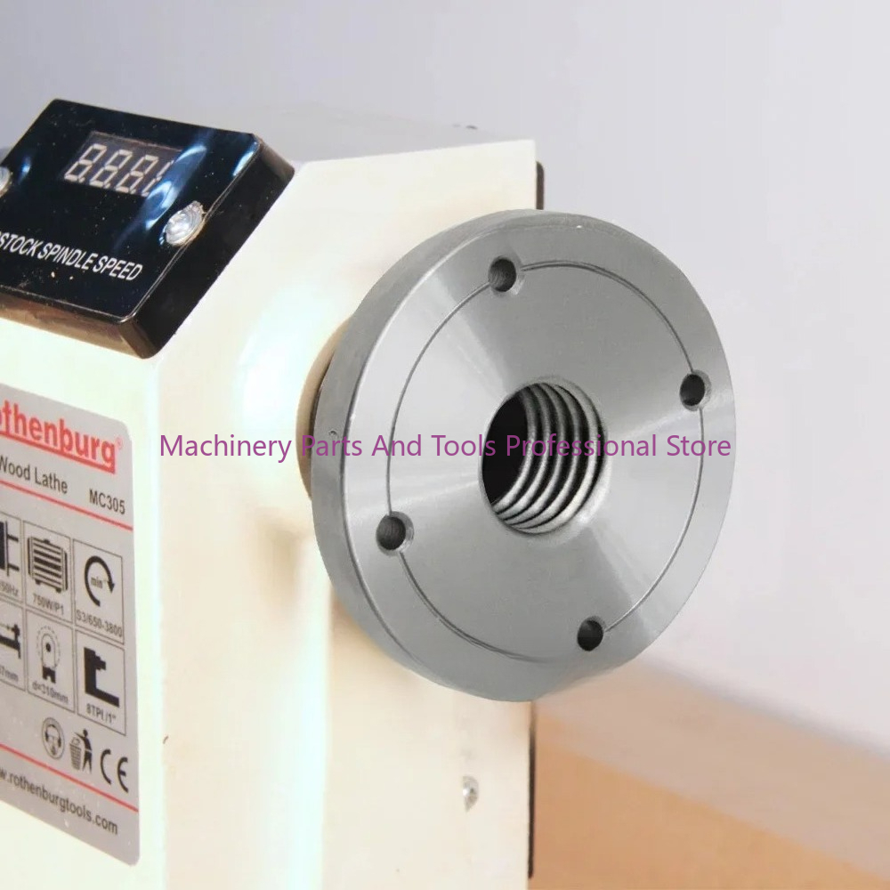 Woodworking Lathe Chuck - Placa frontal de brida de 3