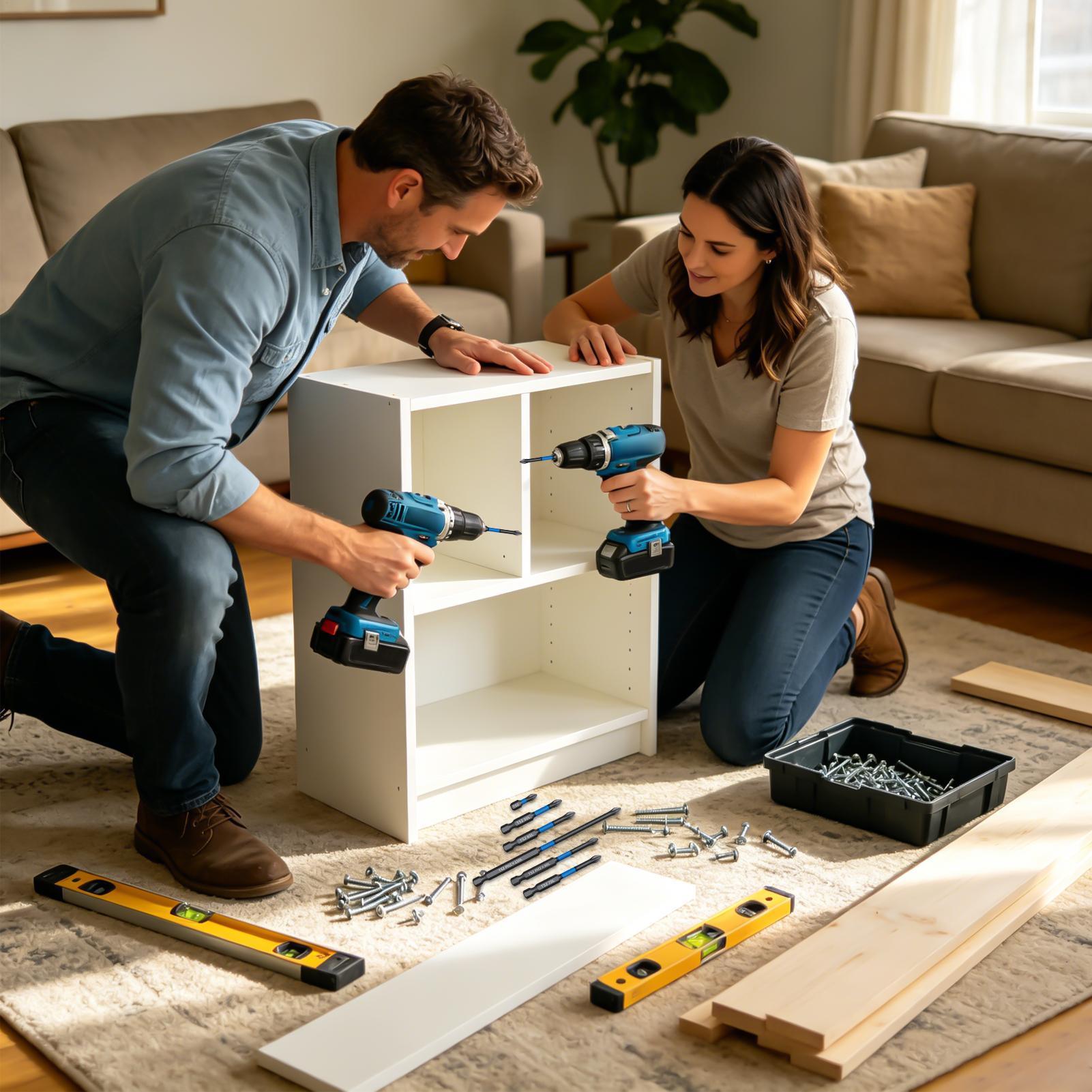 Woodworking Drill - Juego de puntas de destornillador, juego