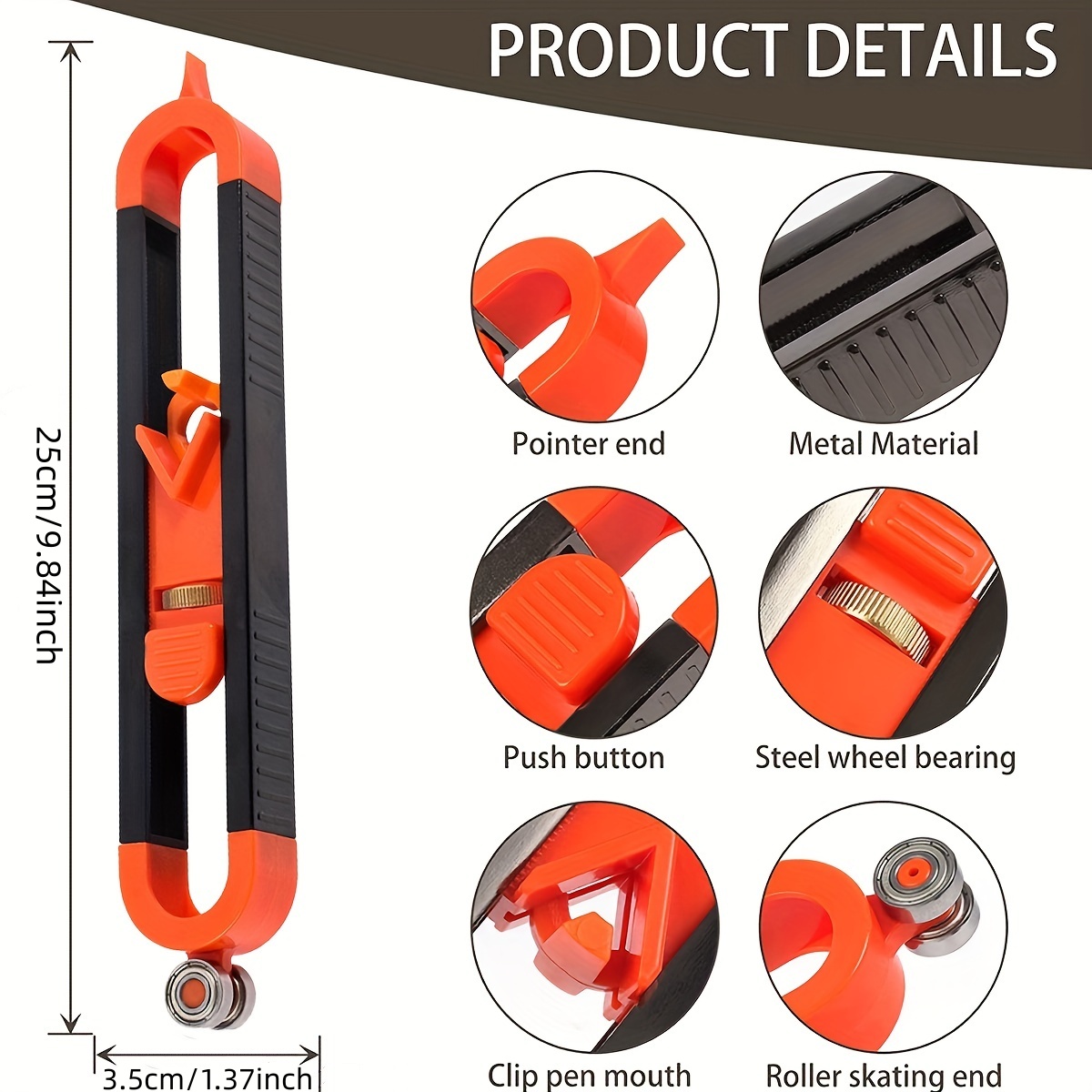 Herramienta de Contorno para T - Woodworking Gauge reseña y precio