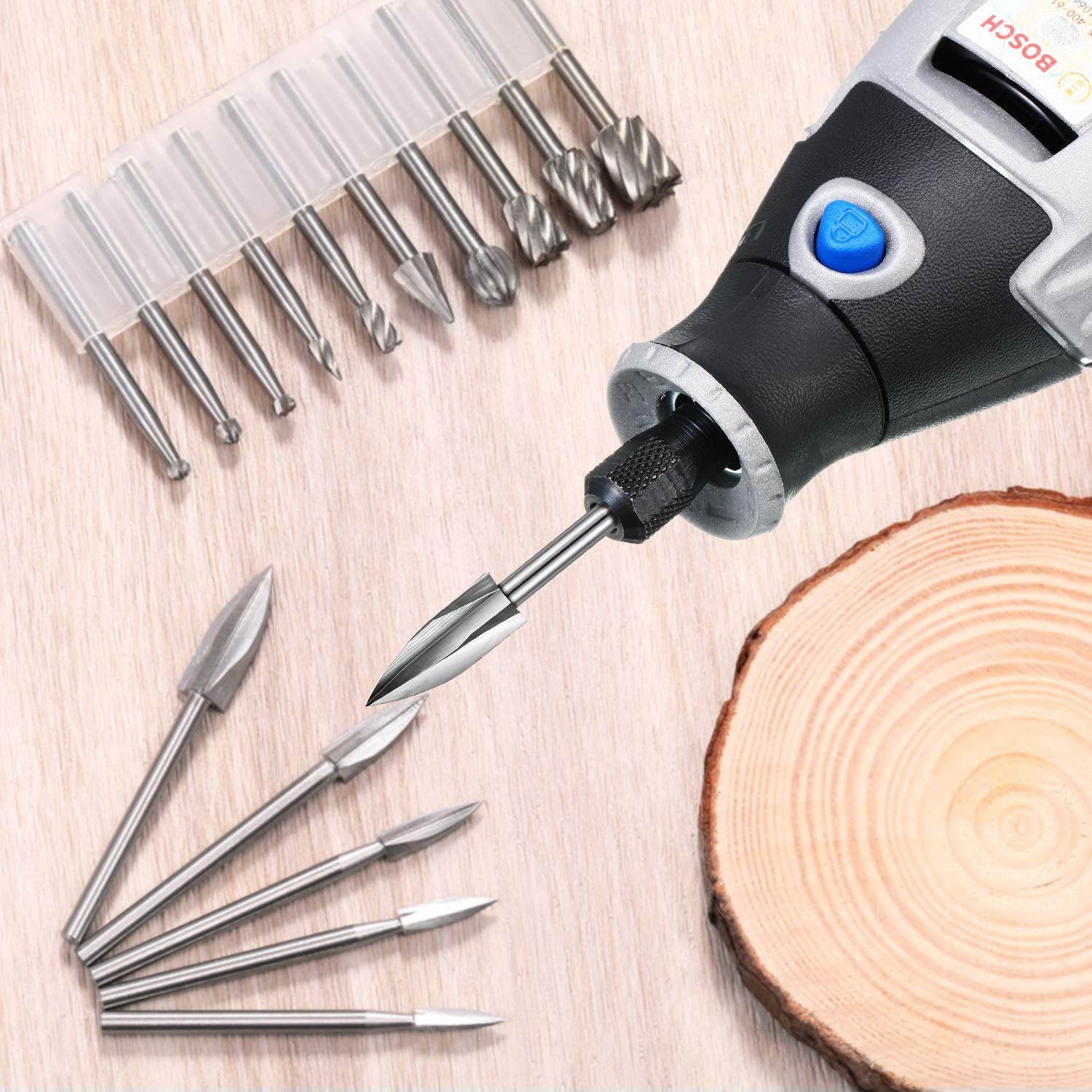 Juego de 15 fresas HSS para ta - Wood Chisel Set reseña y precio