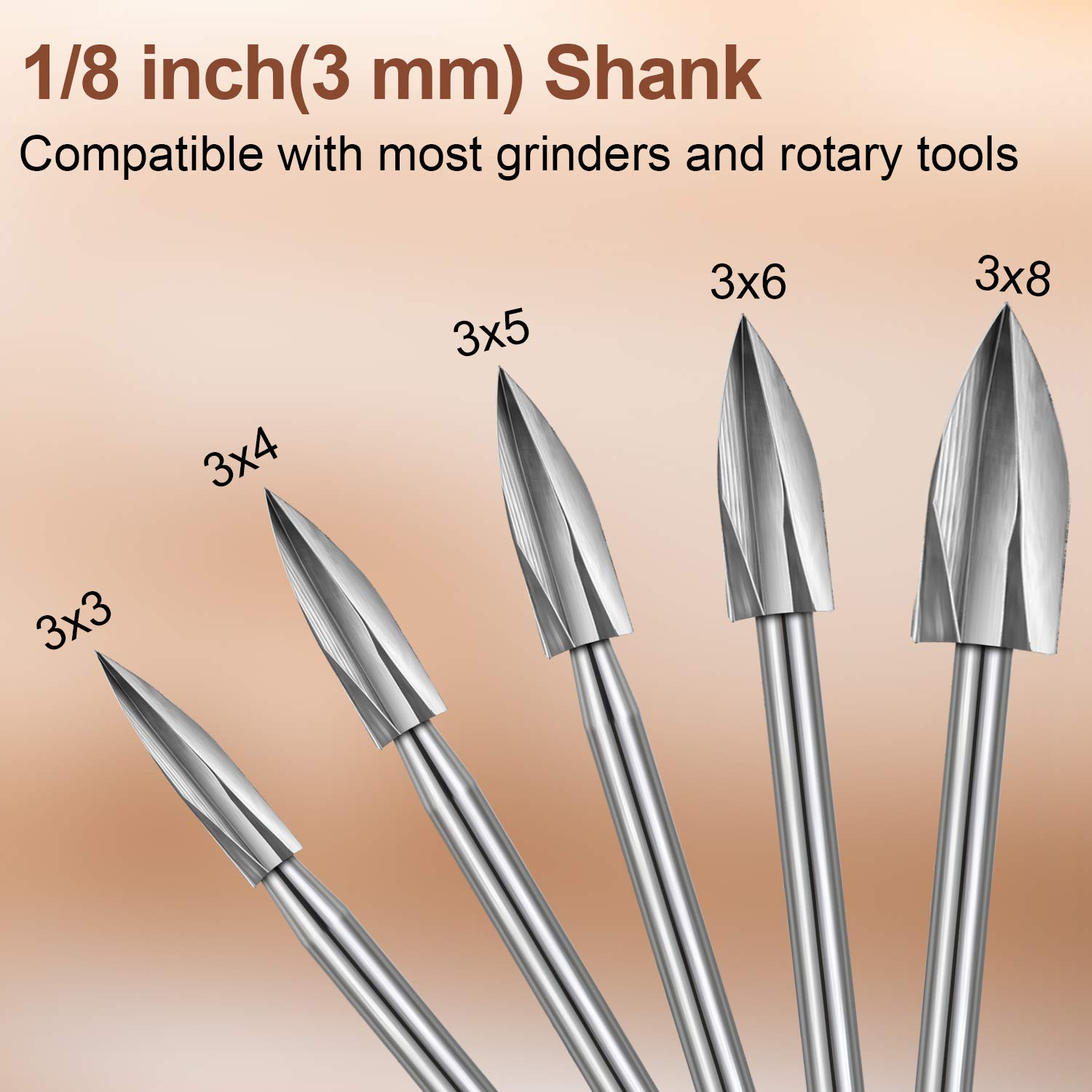Juego de 15 fresas HSS para ta - Wood Chisel Set reseña y precio
