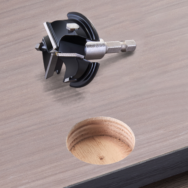 Taladro para bisagras Imbot de - Woodworking Drill reseña y precio