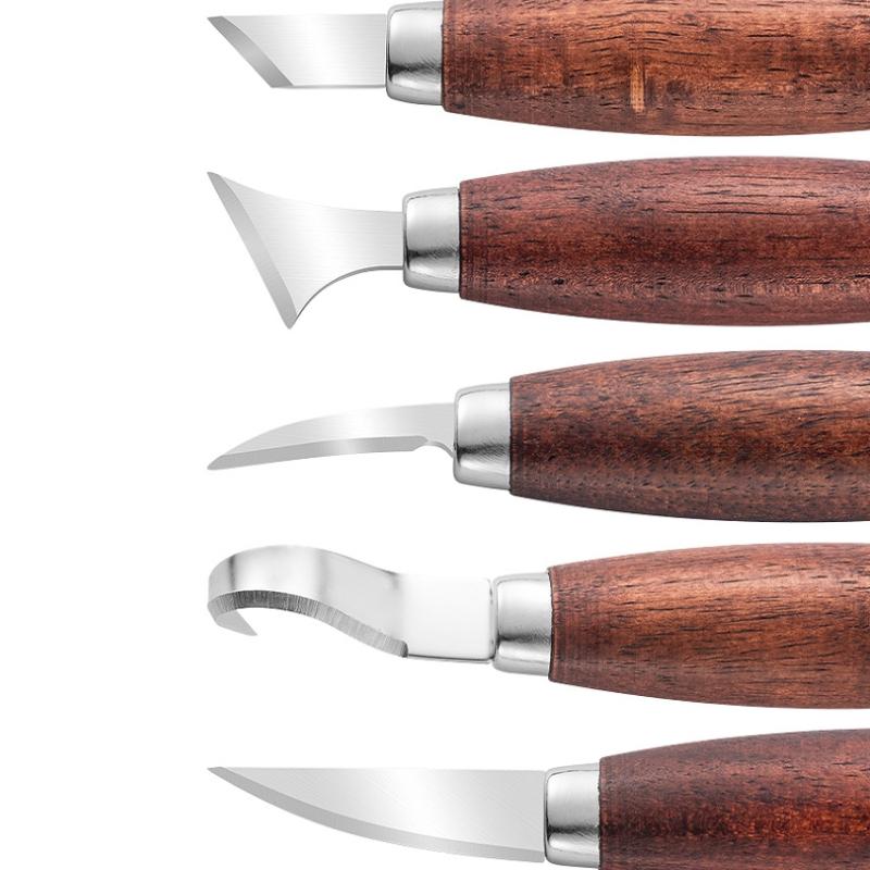 Juego de 5 Cinceles para Talla - Wood Chisel Set reseña y precio