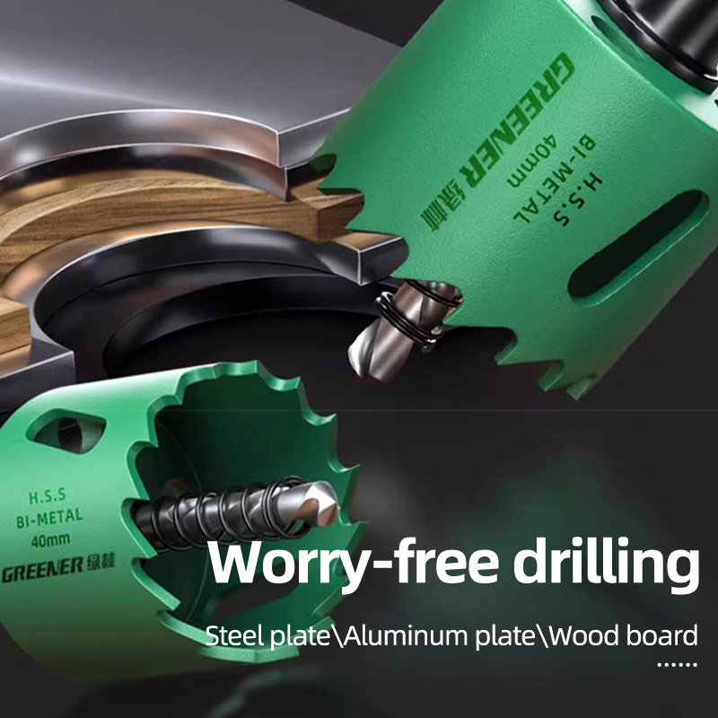 Juego de sierras perforadoras  - Woodworking Drill reseña y precio