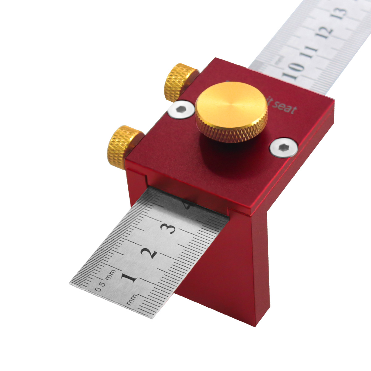 Regla de trazado de 30cm/12 pu - Woodworking Gauge reseña y precio