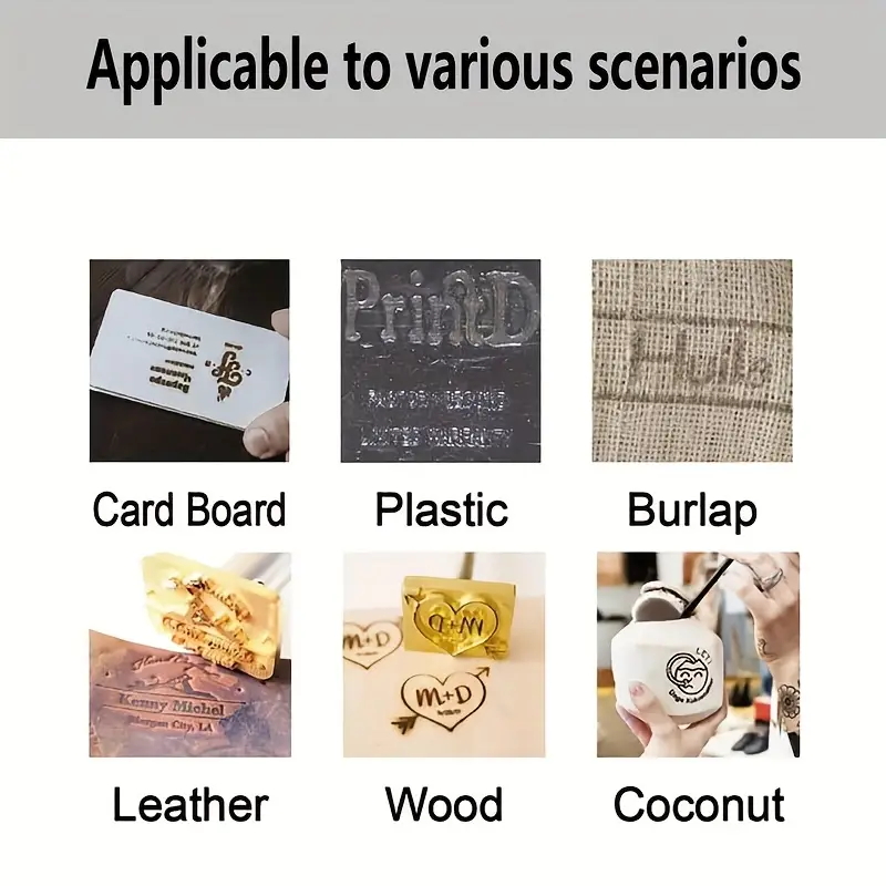 Sello de Hierro Personalizado  - Woodworking Logo Design Free reseña y precio