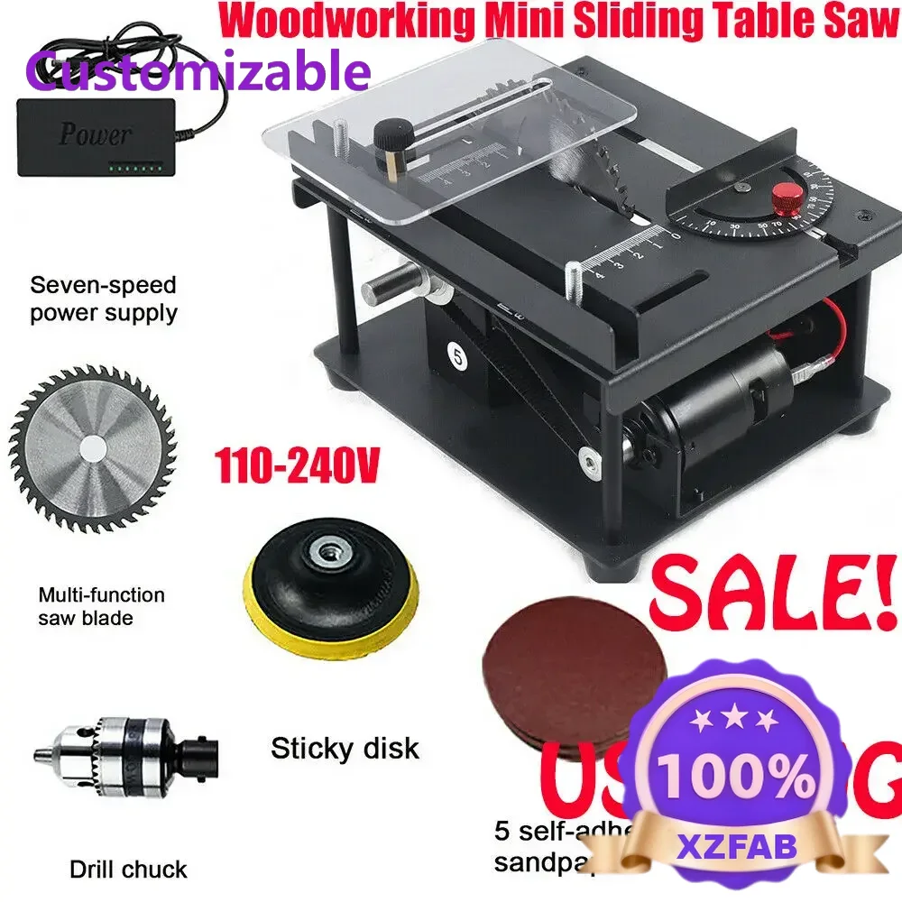 Sierra de Mesa Deslizante Mini - Woodworking Hobby Kits reseña y precio