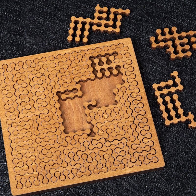 Rompecabezas de madera imposib - Woodworking Hobby reseña y precio