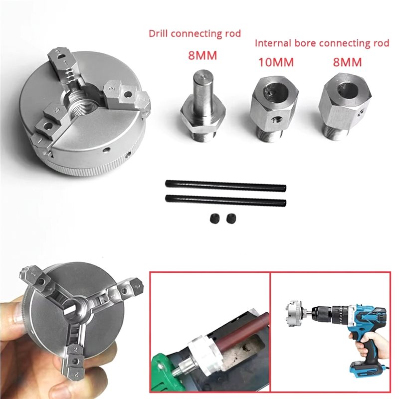 【NEWA76K!】 Mini torno de banco - Woodworking Lathe Chuck reseña y precio