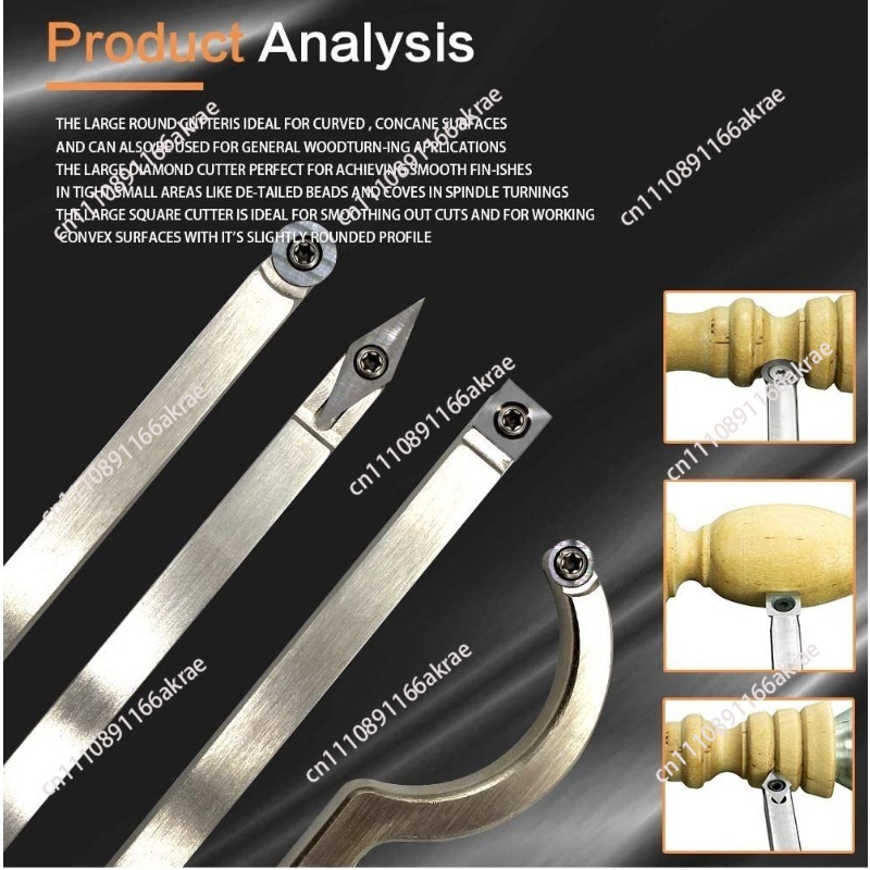 Herramientas de torneado desec - Wood Chisel Set reseña y precio