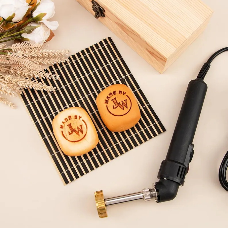 Sellos de Cuero Personalizados - Woodworking Logo Design Free reseña y precio