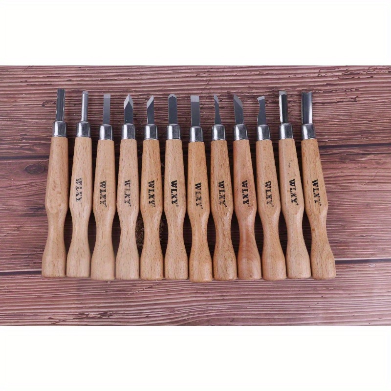 Juego de 12 cinceles y cuchill - Wood Chisel Set reseña y precio