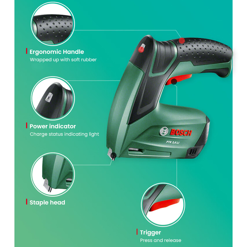 Clavadora Inalámbrica Bosch PT - Woodworking Nail Gun reseña y precio