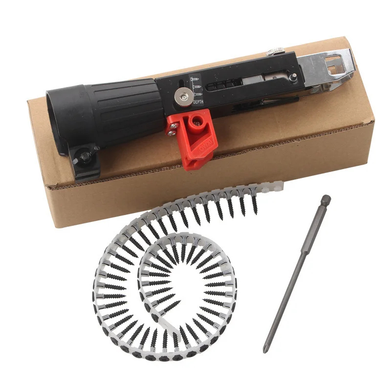 Adaptador de tornillo automáti - Woodworking Nail Gun reseña y precio