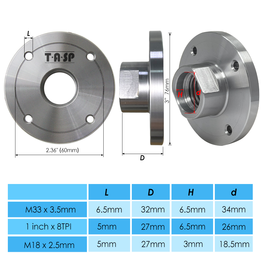 Placa frontal de torno de made - Woodworking Lathe Chuck reseña y precio
