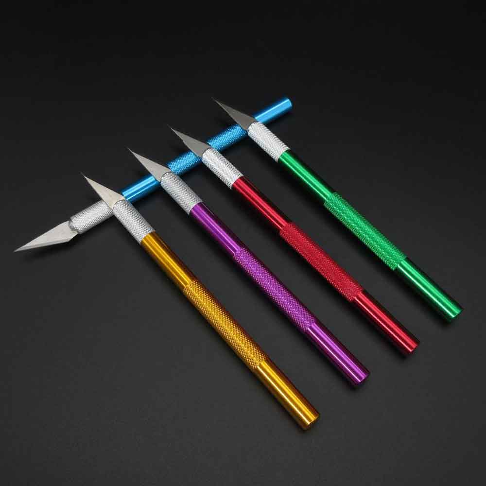 Juego de 10 Cuchillos Exacto d - Woodworking Hobby Kits reseña y precio