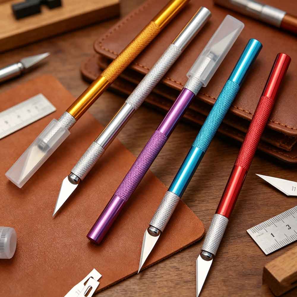 Juego de 10 Cuchillos Exacto d - Woodworking Hobby Kits reseña y precio