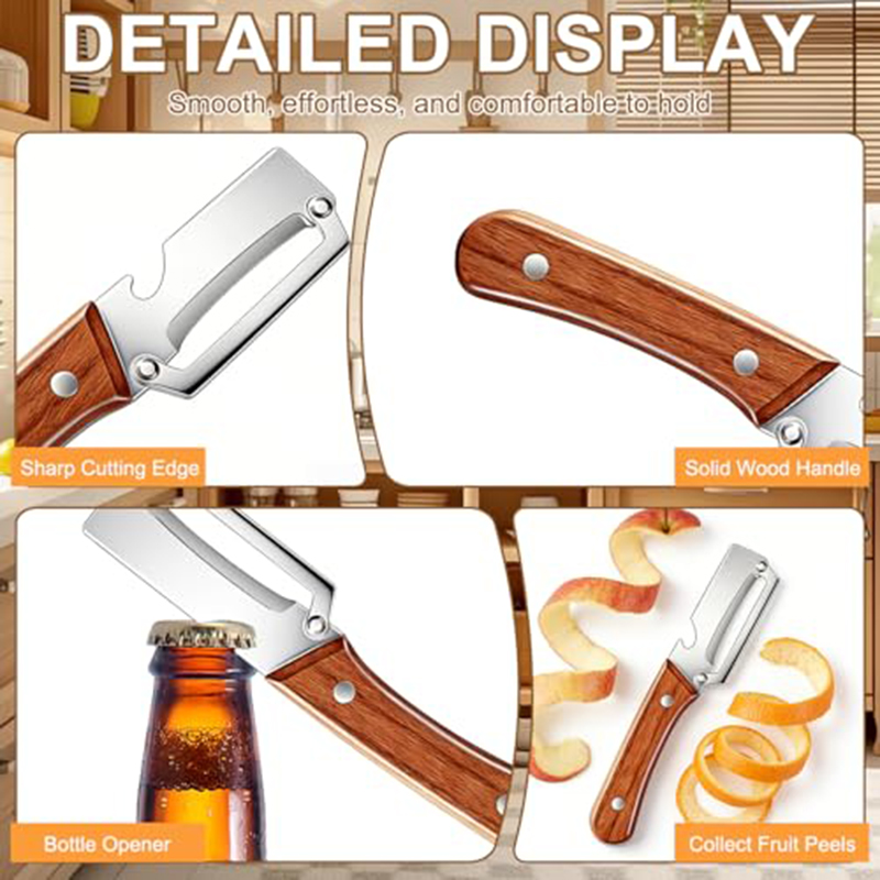 Pelador de Verduras de Acero I - Woodworking Hobby reseña y precio