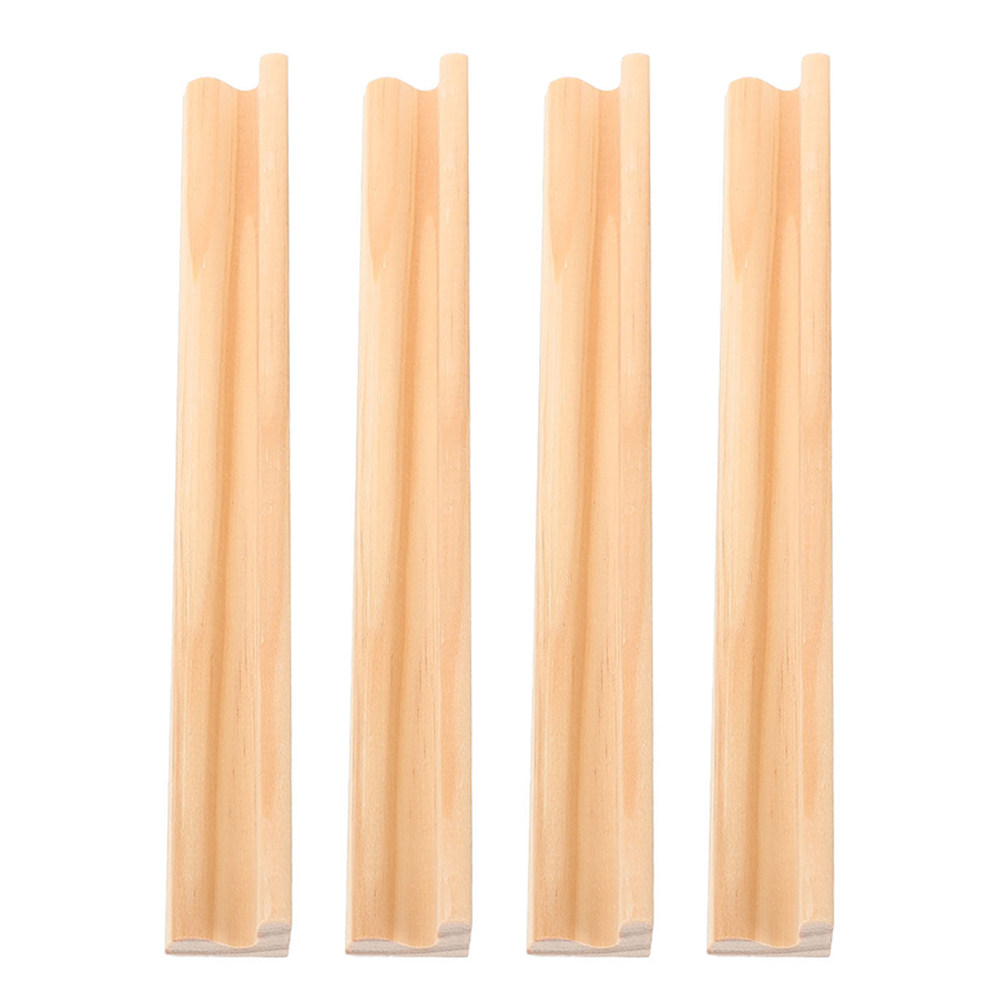 4 Soportes de Madera Natural p - Woodworking Show reseña y precio