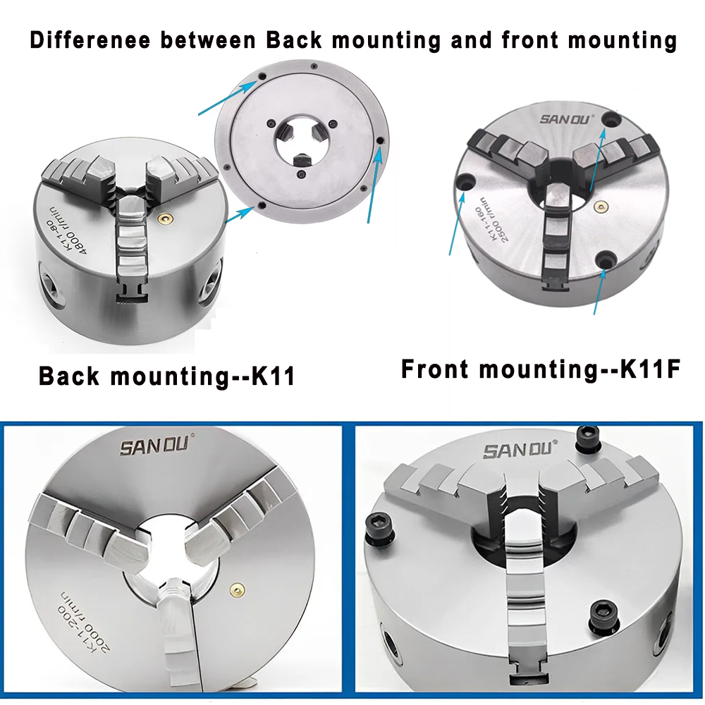 SANOU Mandril de torno autocen - Woodworking Lathe Chuck reseña y precio