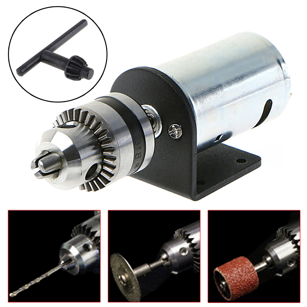 Taladro manual de 12-24V, Moto - Woodworking Lathe Chuck reseña y precio