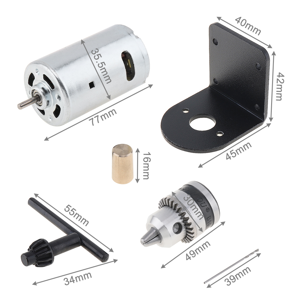 Taladro manual de 12-24V, Moto - Woodworking Lathe Chuck reseña y precio